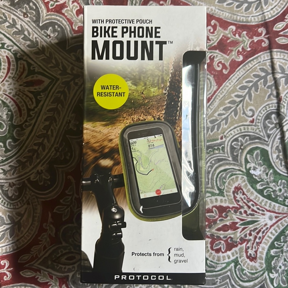 New in box Bike phone mount